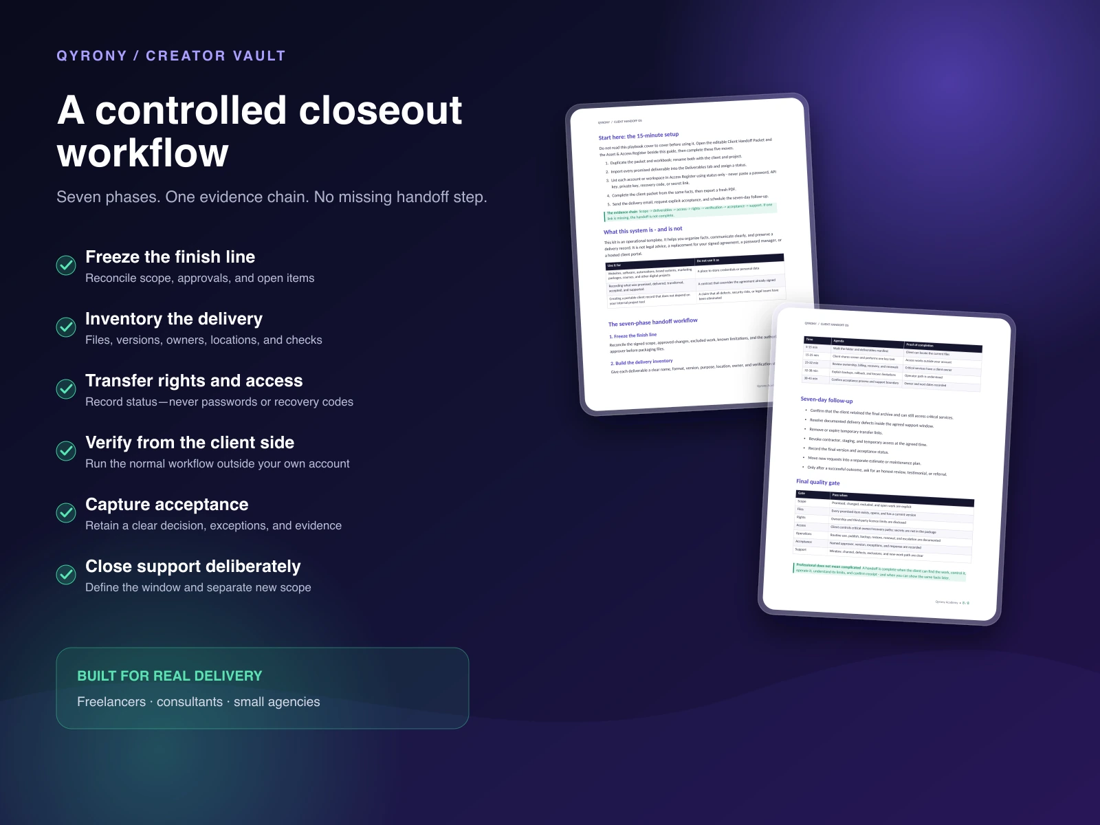 Client Handoff OS — Professional Project Delivery Kit — image 2 of 5