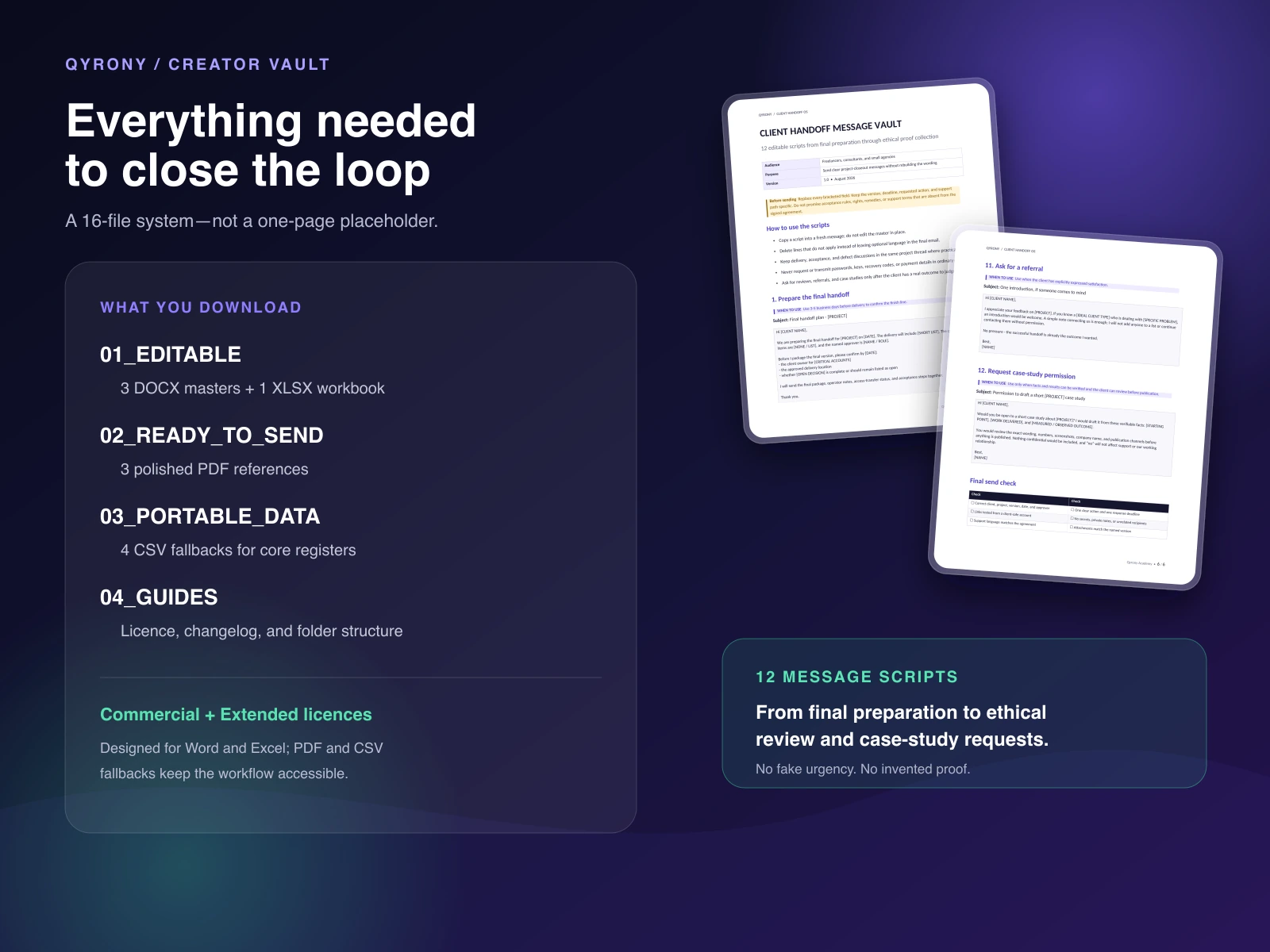 Client Handoff OS — Professional Project Delivery Kit — image 5 of 5