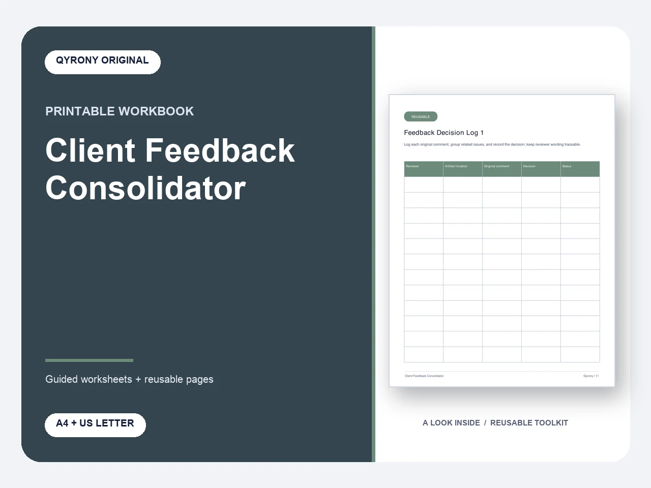Client Feedback Consolidator — image 1 of 1