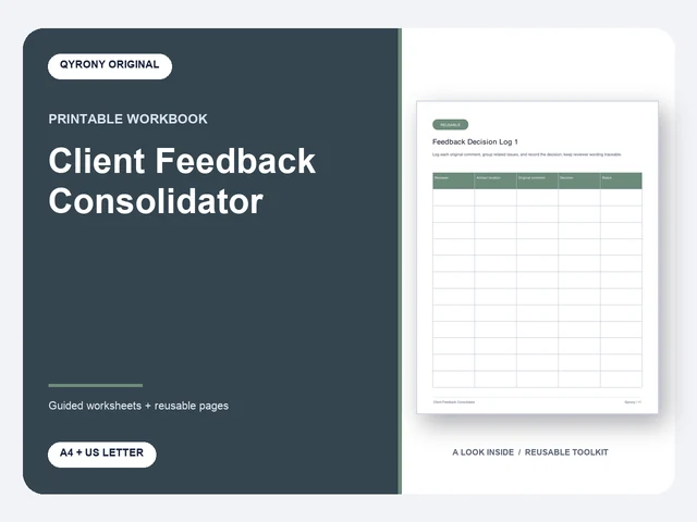 Client Feedback Consolidator