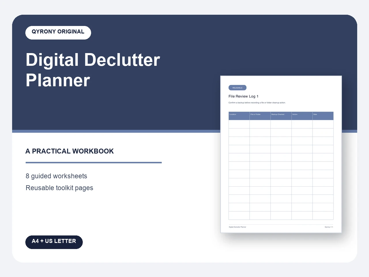 Digital Declutter Planner — image 1 of 1