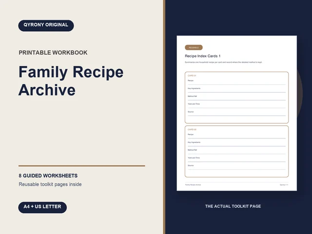 Family Recipe Archive