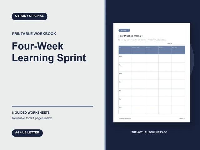 Four-Week Learning Sprint