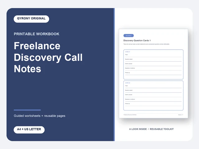Freelance Discovery Call Notes