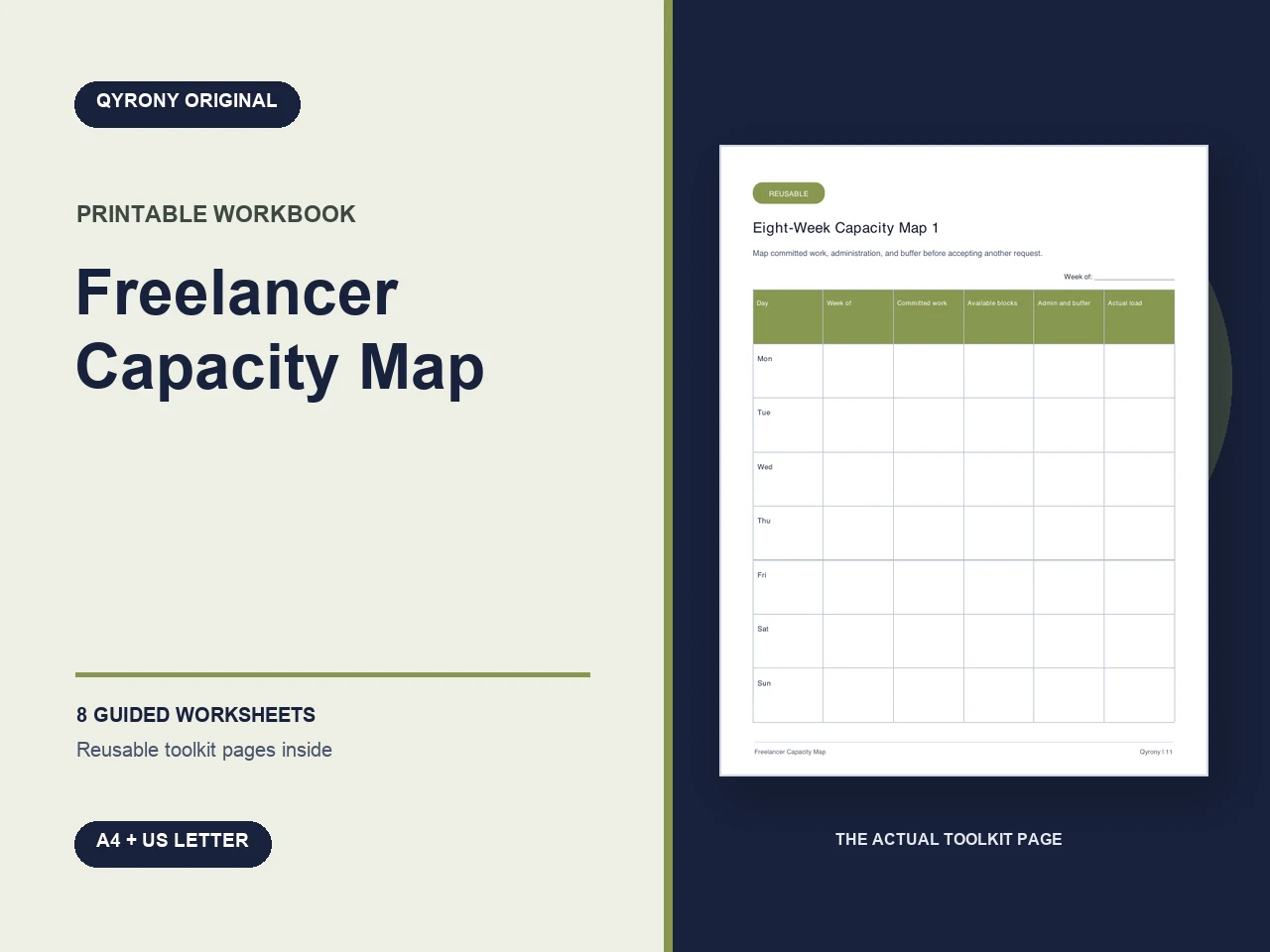 Freelancer Capacity Map — image 1 of 1