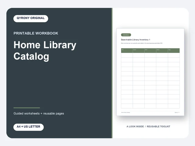Home Library Catalog
