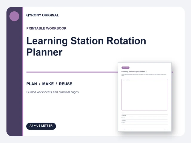 Learning Station Rotation Planner