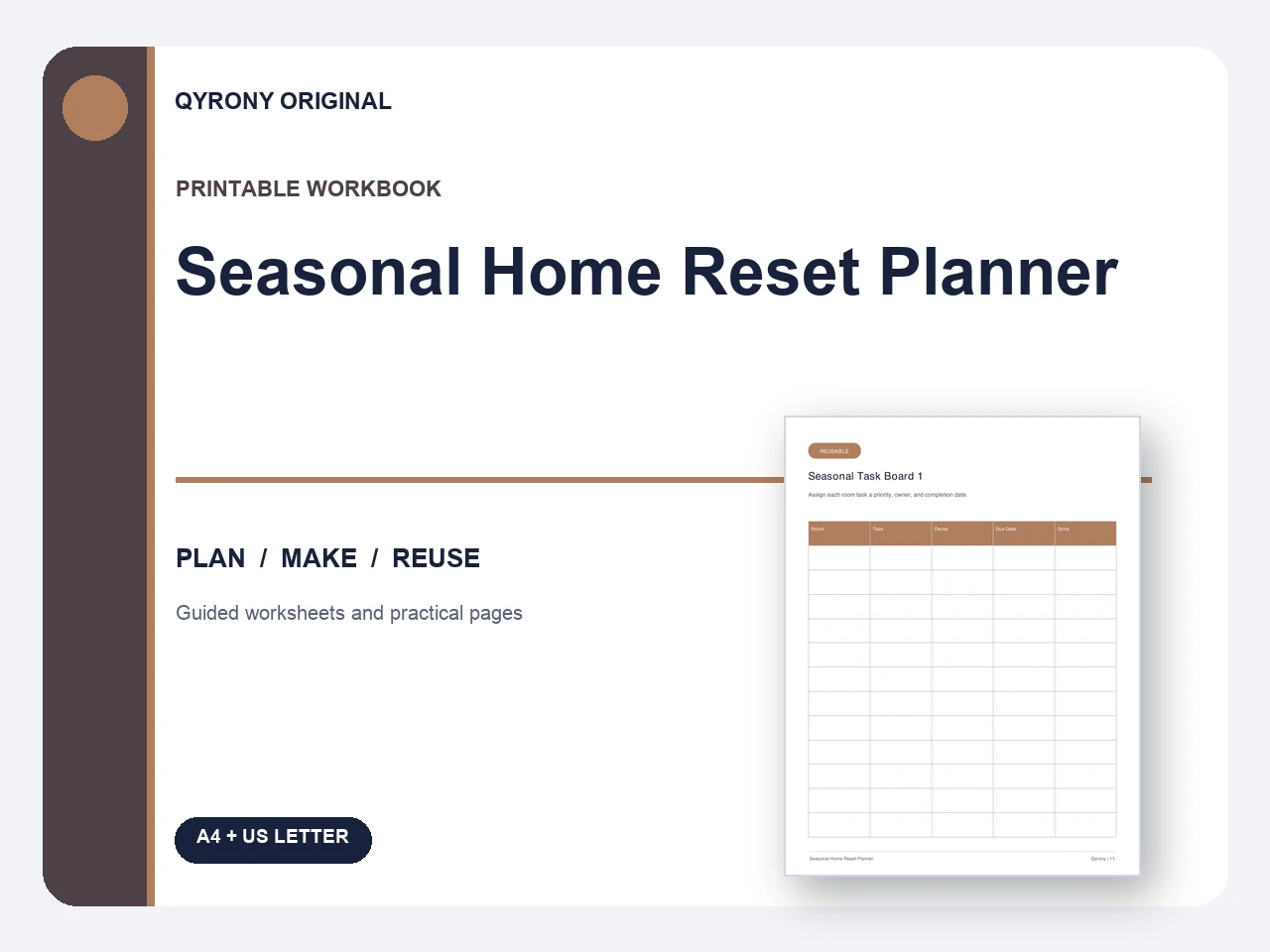 Seasonal Home Reset Planner — image 1 of 1