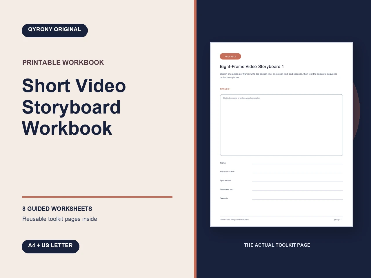 Short Video Storyboard Workbook — image 1 of 1