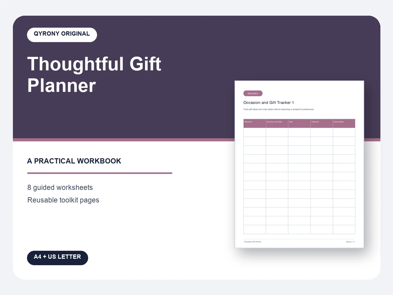 Thoughtful Gift Planner — image 1 of 1