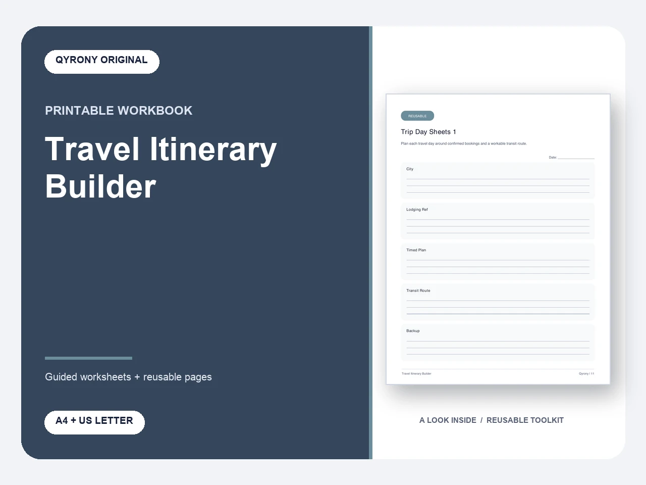 Travel Itinerary Builder — image 1 of 1