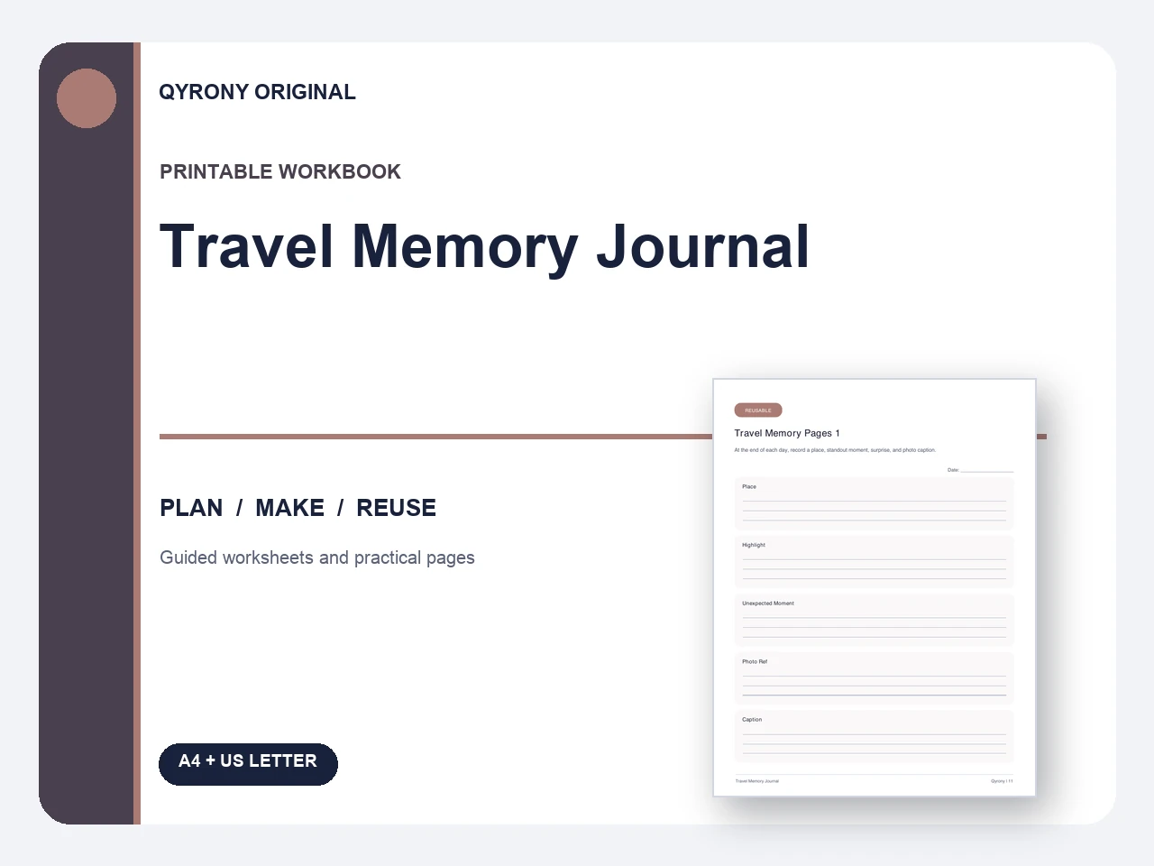 Travel Memory Journal — image 1 of 1