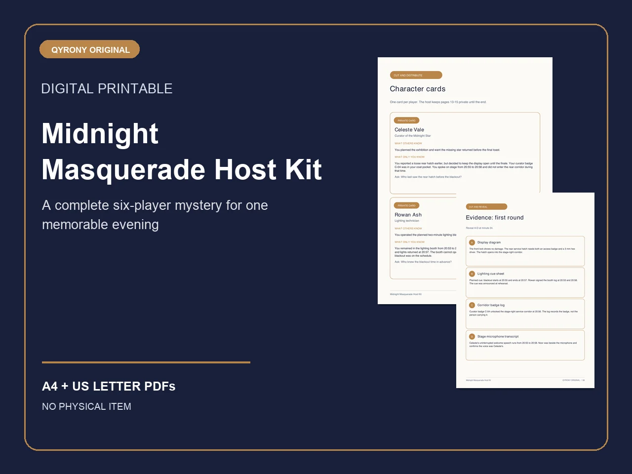 Midnight Masquerade Host Kit — image 1 of 3