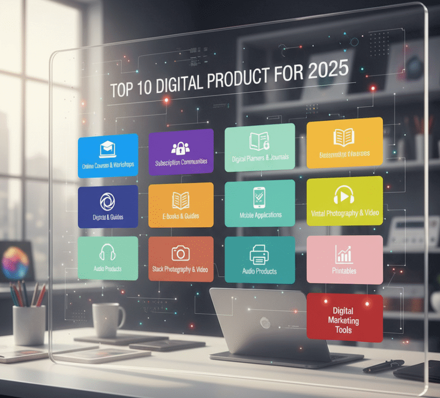 10 Profitable Digital Product Ideas to Sell in 2025
