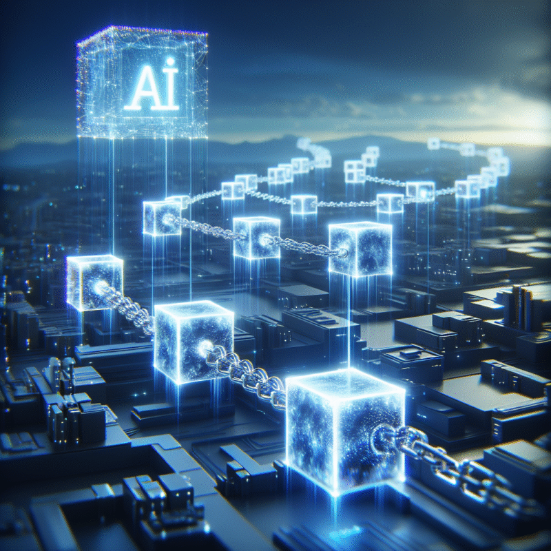 Blockchain chain ensuring transparent supply