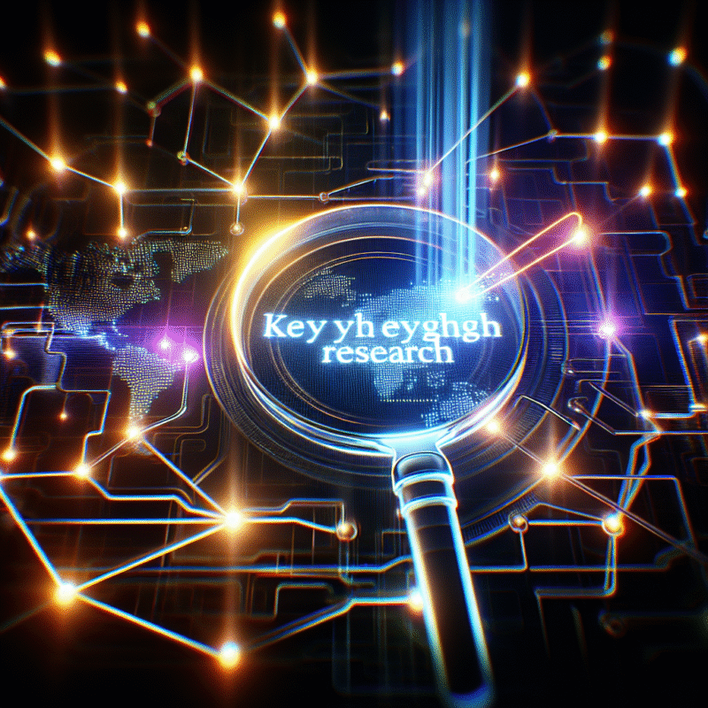 Keyword research map highlighting opportunities