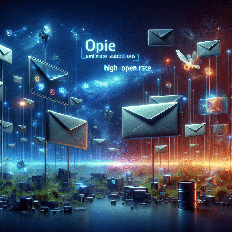 Inbox with high open-rate subjects