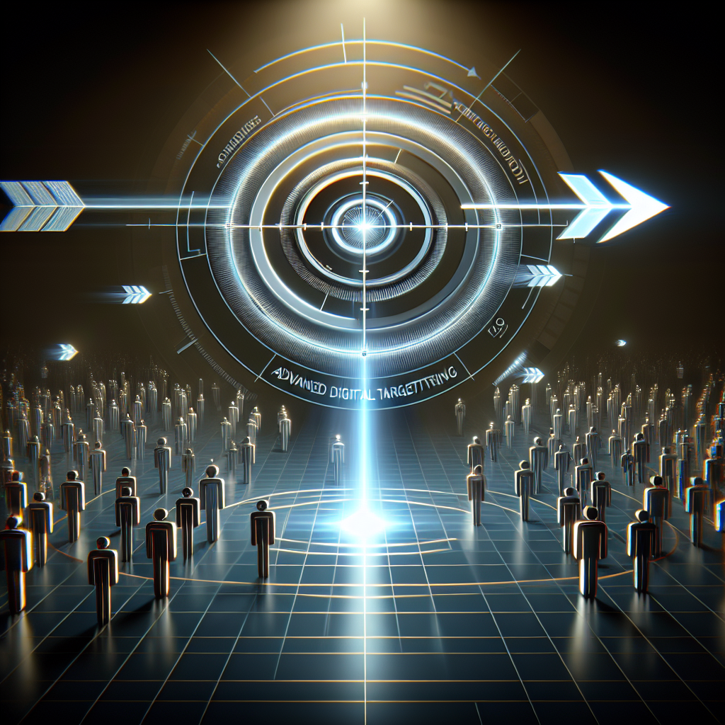 Precision targeting arrows over audience grid