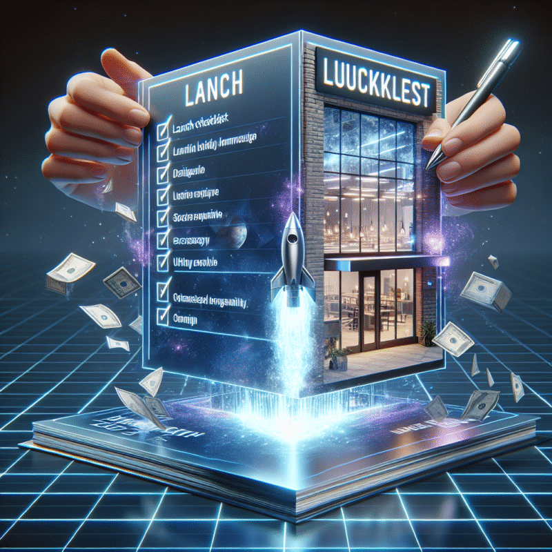 Launch checklist unfolding into successful QYRONY storefront