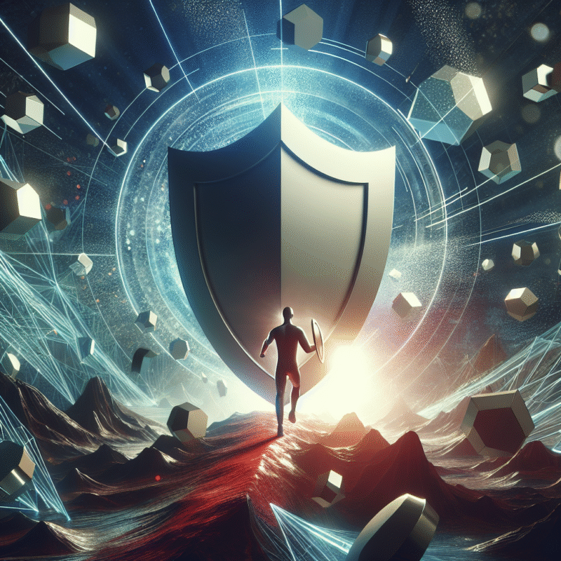 Mindset shield overcoming challenges