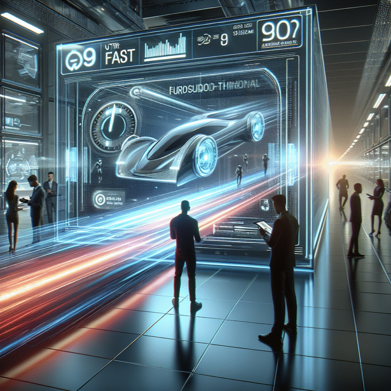 Futuristic scene showing qyrony 2026 beginner’s guide: sell your first product fast