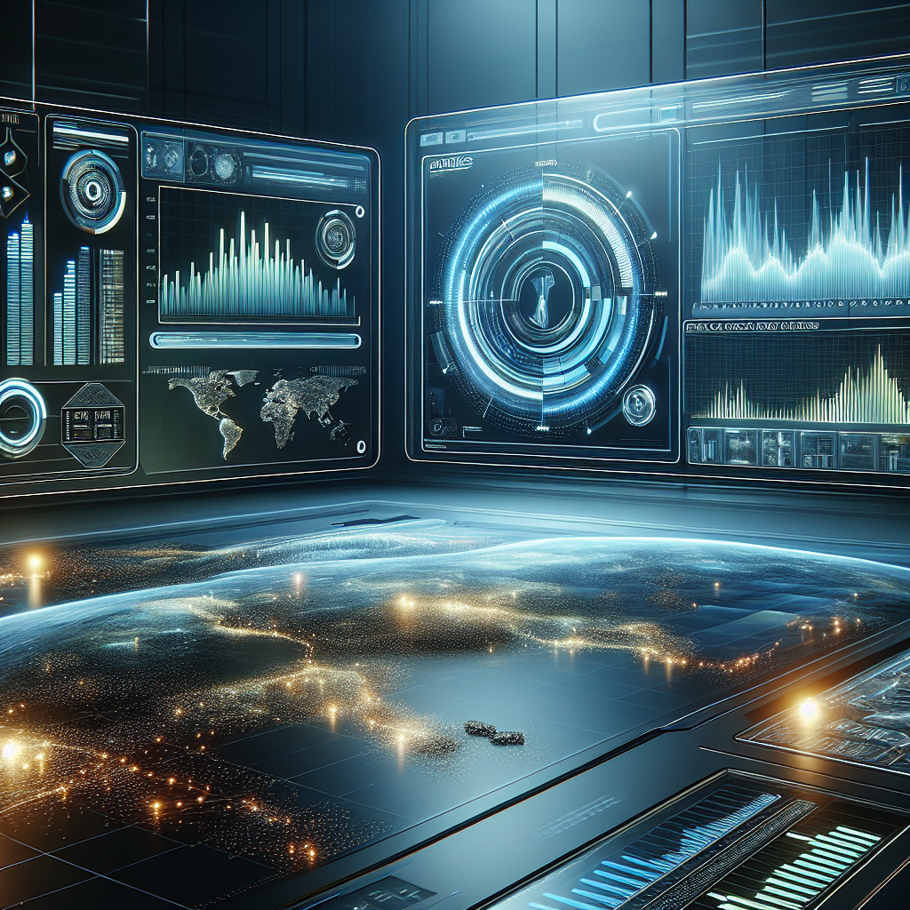 Futuristic scene showing qyrony analytics dashboard explained: measure what matters